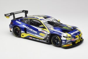 BMW M4 GT3 G82 #46 A. Farfus / V. Rossi Team WRT 24 Hours of Spa 2023 Minichamps 1:18 113232646 Metāls — attēls 6 no 8