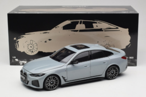 BMW i4 G26 Grey Metallic Minichamps 1:18 110023010 Metāls — attēls 8 no 8