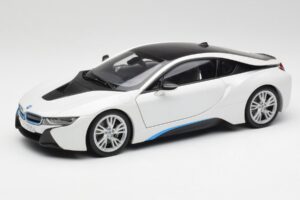 BMW i8 Crystal Balts Paragon 1:18 80432336841 Metāls