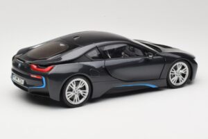 BMW i8 Sophisto Grey Minichamps 1:18 80432336842 Metāls — attēls 3 no 8