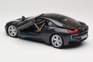 BMW i8 Sophisto Grey Minichamps 1:18 80432336842 Metāls — attēls 5 no 8