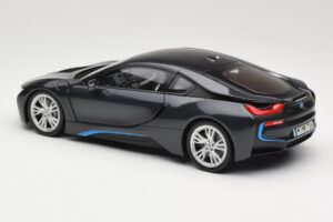 BMW i8 Sophisto Grey Minichamps 1:18 80432336842 Metāls — attēls 7 no 8