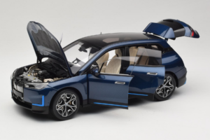 BMW iX Blue Metallic Minichamps 1:18 110023100 Metāls — attēls 2 no 8