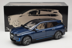 BMW iX Blue Metallic Minichamps 1:18 110023100 Metāls — attēls 8 no 8