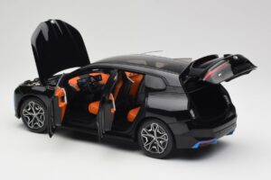 BMW iX Sapphire Black Minichamps 1:18 110023101 Metāls — attēls 5 no 8