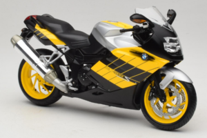 BMW K1200S Dzeltens Melns Minichamps 1:10 80430309224 Metāls — attēls 6 no 8