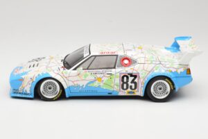 BMW M1 #83 D. Quester / D. Pironi / M. Mignot 24 Hours of Le Mans 1980 Minichamps 1:18 80430137893 Metāls — attēls 4 no 8