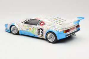 BMW M1 #83 D. Quester / D. Pironi / M. Mignot 24 Hours of Le Mans 1980 Minichamps 1:18 80430137893 Metāls — attēls 7 no 8
