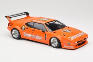 BMW M1 Auto Maass Jagermeister #1 B. König DRT Wunstorf 1982 Minichamps 1:18 155822901 Metāls — attēls 4 no 6