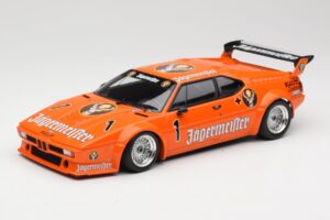 BMW M1 Auto Maass Jagermeister #1 B. König DRT Wunstorf 1982 Minichamps 1:18 155822901 Metāls