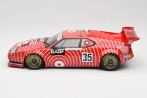 BMW M1 BASF GS Sport #35 H-J. Stuck / H. Heyer 6 Hours of Silverstone 1981 Minichamps 1:18 155812935 Metāls — attēls 3 no 6
