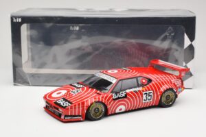 BMW M1 BASF GS Sport #35 H-J. Stuck / H. Heyer 6 Hours of Silverstone 1981 Minichamps 1:18 155812935 Metāls — attēls 6 no 6