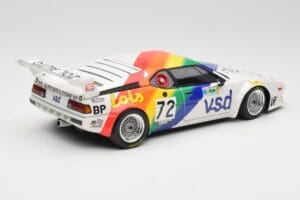 BMW M1 #72 BMW France Zol Auto B. Rousselot / J. Servanin 24 Hours of Le Mans 1981 Minichamps 1:18 180812972 Metāls — attēls 3 no 8