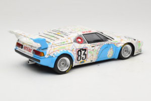 BMW M1 Carte de France #83 D. Pironi / D. Quester 24 Hours of Le Mans 1980 Minichamps 1:18 180802983 Metāls — attēls 3 no 8