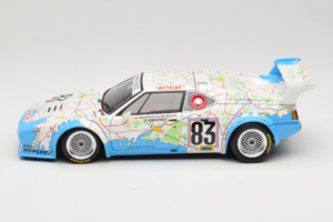 BMW M1 Carte de France #83 D. Pironi / D. Quester 24 Hours of Le Mans 1980 Minichamps 1:18 180802983 Metāls — attēls 4 no 8
