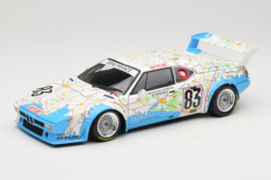 BMW M1 Carte de France #83 D. Pironi / D. Quester 24 Hours of Le Mans 1980 Minichamps 1:18 180802983 Metāls