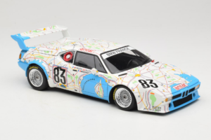 BMW M1 Carte de France #83 D. Pironi / D. Quester 24 Hours of Le Mans 1980 Minichamps 1:18 180802983 Metāls — attēls 6 no 8