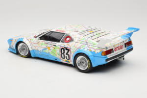 BMW M1 Carte de France #83 D. Pironi / D. Quester 24 Hours of Le Mans 1980 Minichamps 1:18 180802983 Metāls — attēls 7 no 8