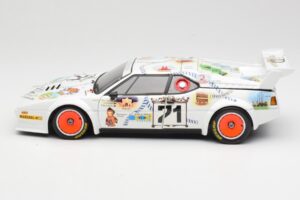 BMW M1 #83 Danner Bayern C. Danner / L. Oberndorfer 24 Hours of Le Mans 1981 Minichamps 1:18 80430306592 Metāls — attēls 4 no 8