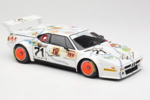 BMW M1 #83 Danner Bayern C. Danner / L. Oberndorfer 24 Hours of Le Mans 1981 Minichamps 1:18 80430306592 Metāls — attēls 6 no 8