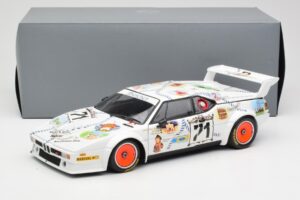 BMW M1 #83 Danner Bayern C. Danner / L. Oberndorfer 24 Hours of Le Mans 1981 Minichamps 1:18 80430306592 Metāls — attēls 8 no 8