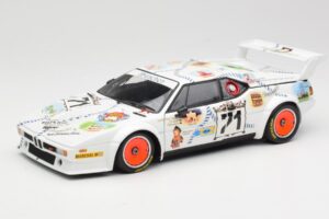 BMW M1 #83 Danner Bayern C. Danner / L. Oberndorfer 24 Hours of Le Mans 1981 Minichamps 1:18 80430306592 Metāls