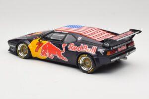 BMW M1 Group B Team Red Bull #7 D. Quester / A. Riccitelli Class Winners HSR Daytona Classic 2017 Minichamps 1:18 155172907 M — attēls 5 no 6