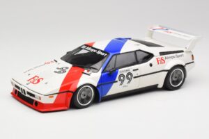 BMW M1 #99 T. Hezemans Procar Series 1979 Minichamps 1:18 180792999 Metāls