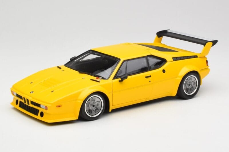 BMW M1 Dzeltens Minichamps 1:18 180792998 Metāls