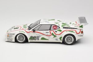 BMW M1 Procar #201 BMW Motorsport H. Stuck / N. Piquet 1000km Nürburgring 1980 Minichamps 1:18 180802901 Metāls — attēls 4 no 8
