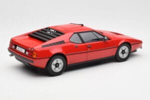 BMW M1 Sarkans Norev 1:18 183220 Metāls — attēls 3 no 8
