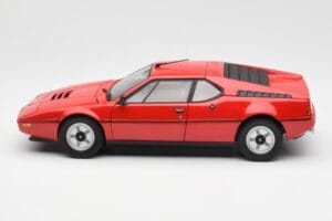 BMW M1 Sarkans Norev 1:18 183220 Metāls — attēls 4 no 8