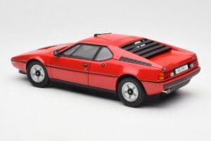 BMW M1 Sarkans Norev 1:18 183220 Metāls — attēls 7 no 8