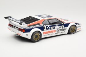 BMW M1 Schnitzer #2 H-J. Stuck Winner Deutsche Automobil Rennsport Trophy Zolder 1982 Minichamps 1:18 155822902 Metāls — attēls 2 no 6