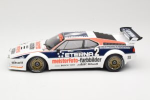BMW M1 Schnitzer #2 H-J. Stuck Winner Deutsche Automobil Rennsport Trophy Zolder 1982 Minichamps 1:18 155822902 Metāls — attēls 3 no 6