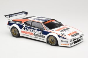 BMW M1 Schnitzer #2 H-J. Stuck Winner Deutsche Automobil Rennsport Trophy Zolder 1982 Minichamps 1:18 155822902 Metāls — attēls 4 no 6