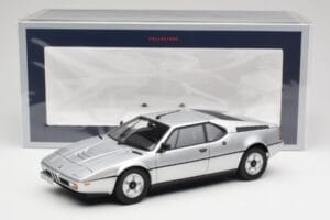 BMW M1 Sudraba Metaliks Norev 1:18 183226 Metāls — attēls 8 no 8