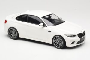 BMW M2 Competition F87 Balts Minichamps 1:18 155028000 Metāls — attēls 4 no 6