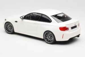 BMW M2 Competition F87 Balts Minichamps 1:18 155028000 Metāls — attēls 5 no 6
