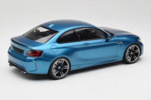BMW M2 F87 Blue Metallic Minichamps 1:18 155026101 Metāls — attēls 2 no 6