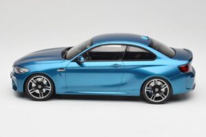 BMW M2 F87 Blue Metallic Minichamps 1:18 155026101 Metāls — attēls 3 no 6