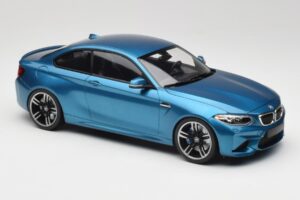 BMW M2 F87 Blue Metallic Minichamps 1:18 155026101 Metāls — attēls 4 no 6