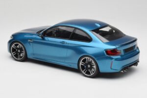 BMW M2 F87 Blue Metallic Minichamps 1:18 155026101 Metāls — attēls 5 no 6
