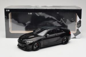 BMW M2 CS F87 Melns Metallic ar melniem diskiem Minichamps 1:18 155021026 Metāls — attēls 6 no 6