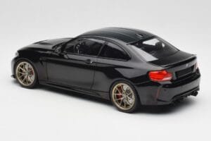 BMW M2 CS F87 Melns Metaliks Ar Zelta Diskiem Minichamps 1:18 155021021 Metāls — attēls 5 no 6