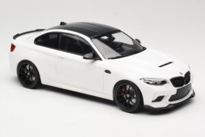 BMW M2 CS F87 Balts ar melniem diskiem Minichamps 1:18 155021025 Metāls — attēls 4 no 6