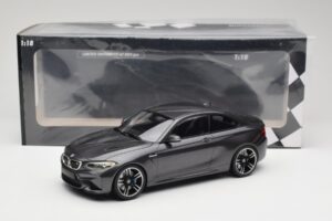 BMW M2 F87 Grey Metallic Minichamps 1:18 155026102 Metāls — attēls 6 no 6