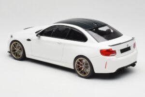 BMW M2 F87 CS Alpine White Zelta Diski Minichamps 1:18 155021020 Metāls — attēls 5 no 6