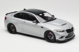 BMW M2 F87 CS Hockenheim Silver Melni Diski Minichamps 1:18 155021024 Metāls — attēls 4 no 6