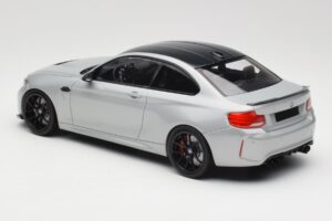 BMW M2 F87 CS Hockenheim Silver Melni Diski Minichamps 1:18 155021024 Metāls — attēls 5 no 6